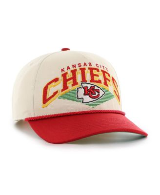 Men's Cream Kansas City Chiefs Pomona Rope Adjustable Hitch Hat