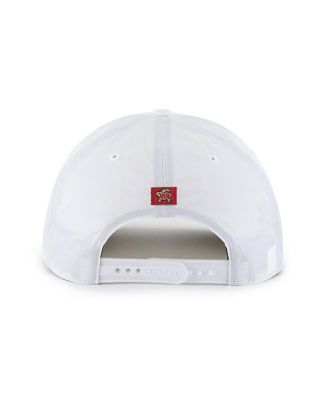 Men's White Maryland Terrapins Condor Hitch Brrr Adjustable Hat