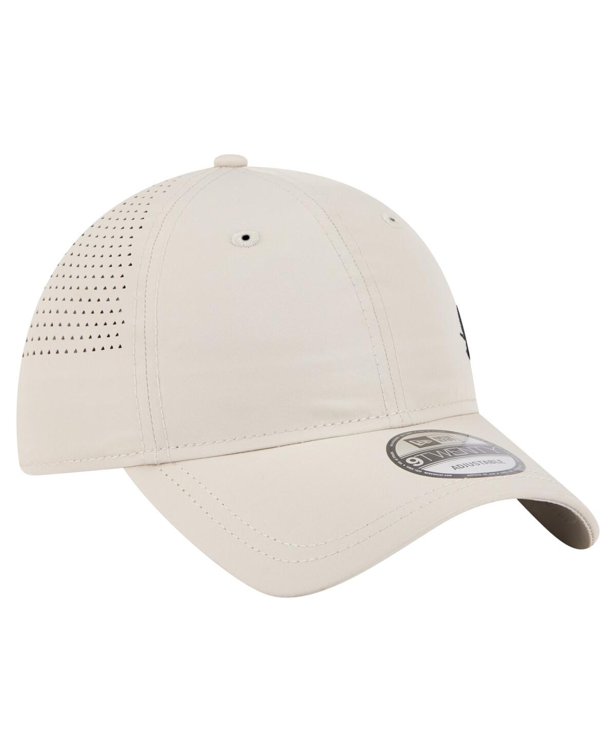 NEW ERA MEN'S TAN MINNESOTA UNITED FC ACTIVE 9TWENTY ADJUSTABLE HAT 