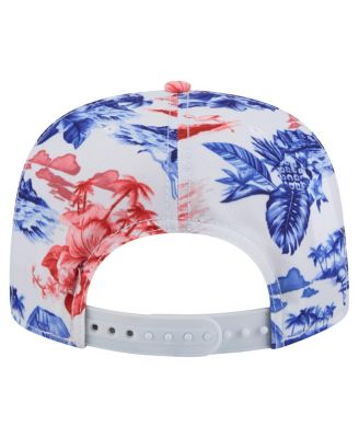 Men's White Houston Texans Adventure Golfer Snapback Hat