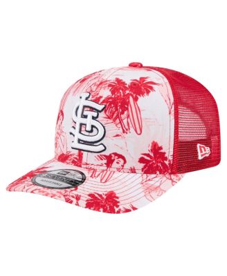 New Era - Men's Red St. Louis Cardinals Hula Trucker 9SEVENTY Adjustable Hat