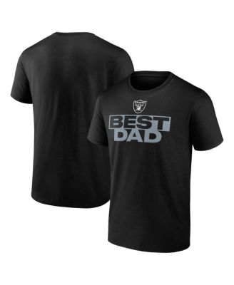 Logo Athletic - Men's Black Las Vegas Raiders Best Dad T-Shirt