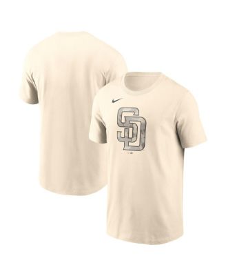 Nike - Men's Cream San Diego Padres Camo Logo T-Shirt