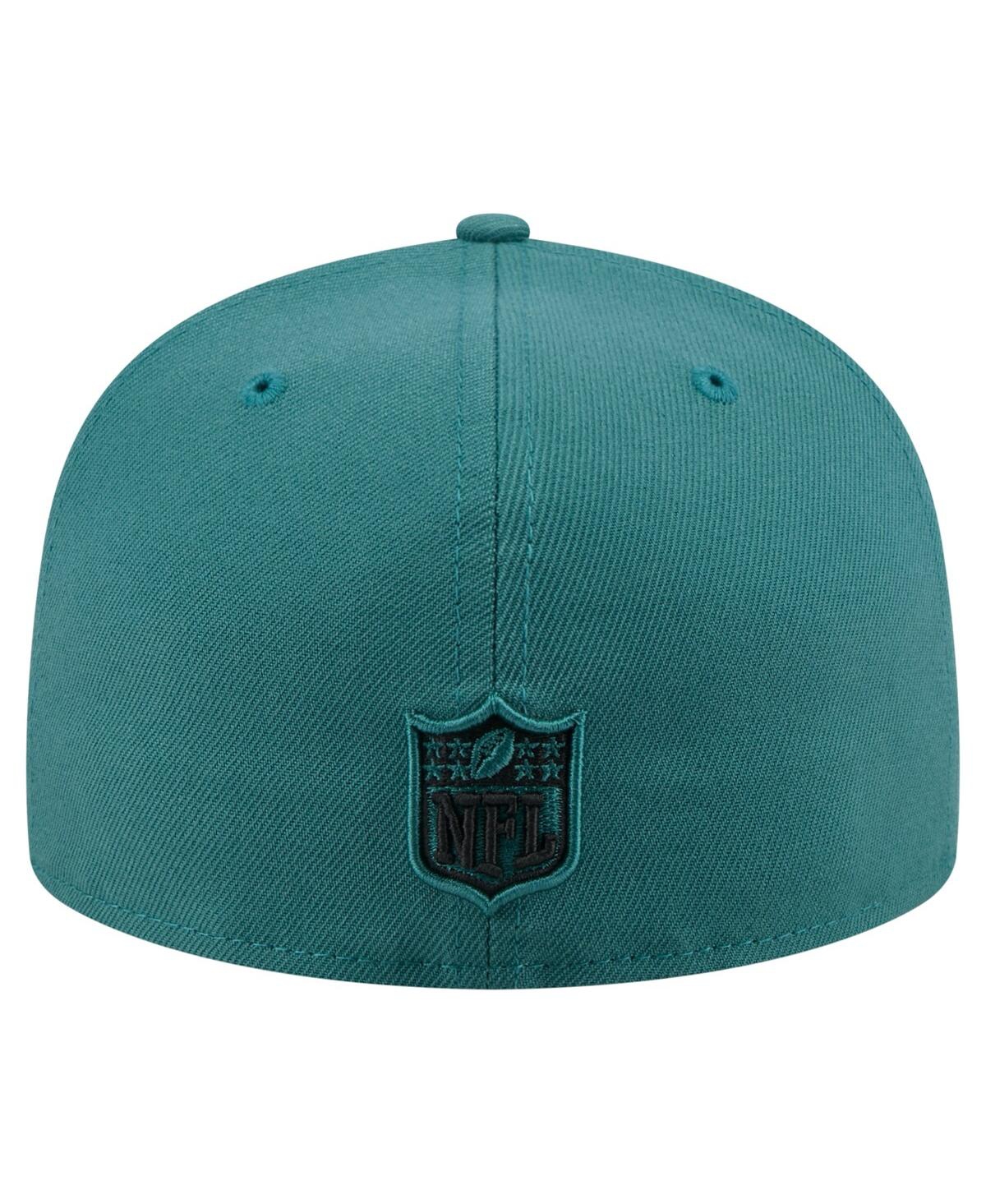 New Era Men's Midnight Green Philadelphia Eagles State Stitch 59fifty Fitted Hat