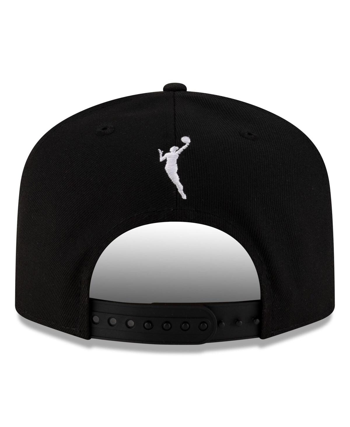New Era Men's And Women's Black/gold Los Angeles Sparks 2025 Wnba Draft A-frame 9fifty Snapback Hat