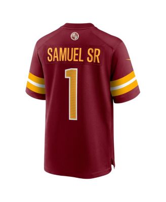 Men's Deebo Samuel Sr Burgundy Washington Commanders Game Player Jersey