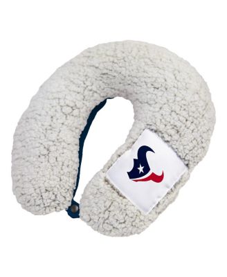 Logo Brands - Houston Texans Frosty Sherpa Neck Pillow