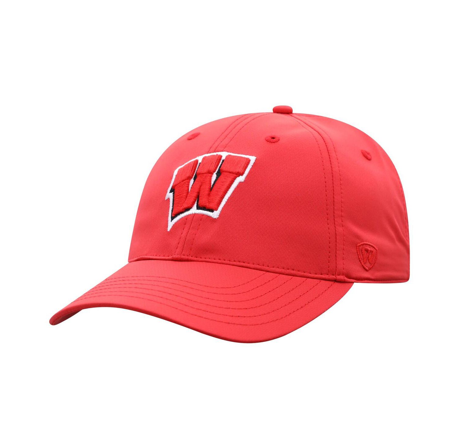 Men's Red Wisconsin Badgers Victory Trainer Adjustable Hat