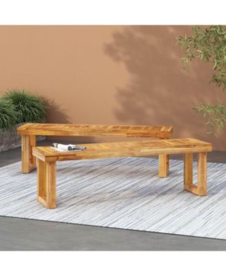 Streamdale Acacia Wood Outdoor Bench - 60 Inch