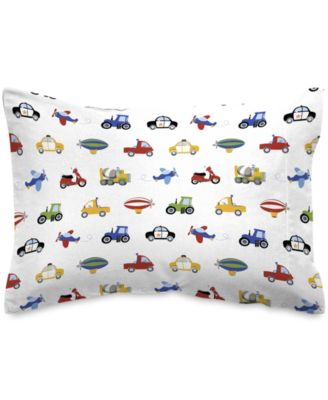 Trains Trucks 3-Pc. Sheet Set, Twin