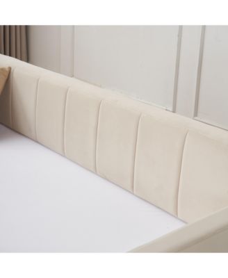 Twin Daybed Frame with Trundle, Sofa Bed for Living Room Guest Room