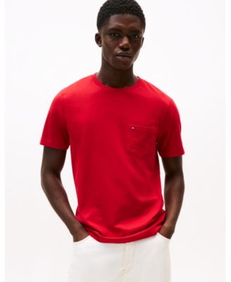 Tommy Hilfiger - Men's Essential Solid Pocket T-Shirt