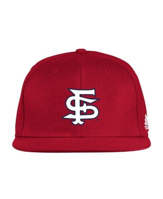 adidas - Men's Red Fresno State Bulldogs On-Field Fitted Hat