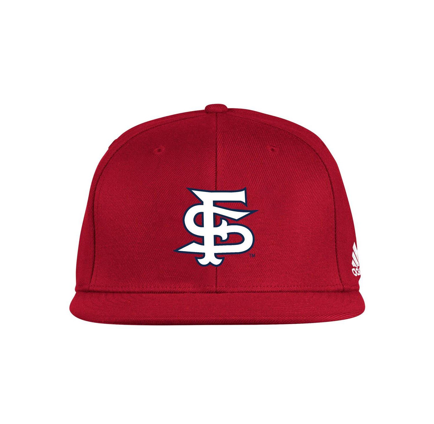 Men's Red Fresno State Bulldogs On-Field Fitted Hat