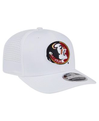 Men's White Florida State Seminoles Perform Vault 9SEVENTY Stretch-Snap Hat