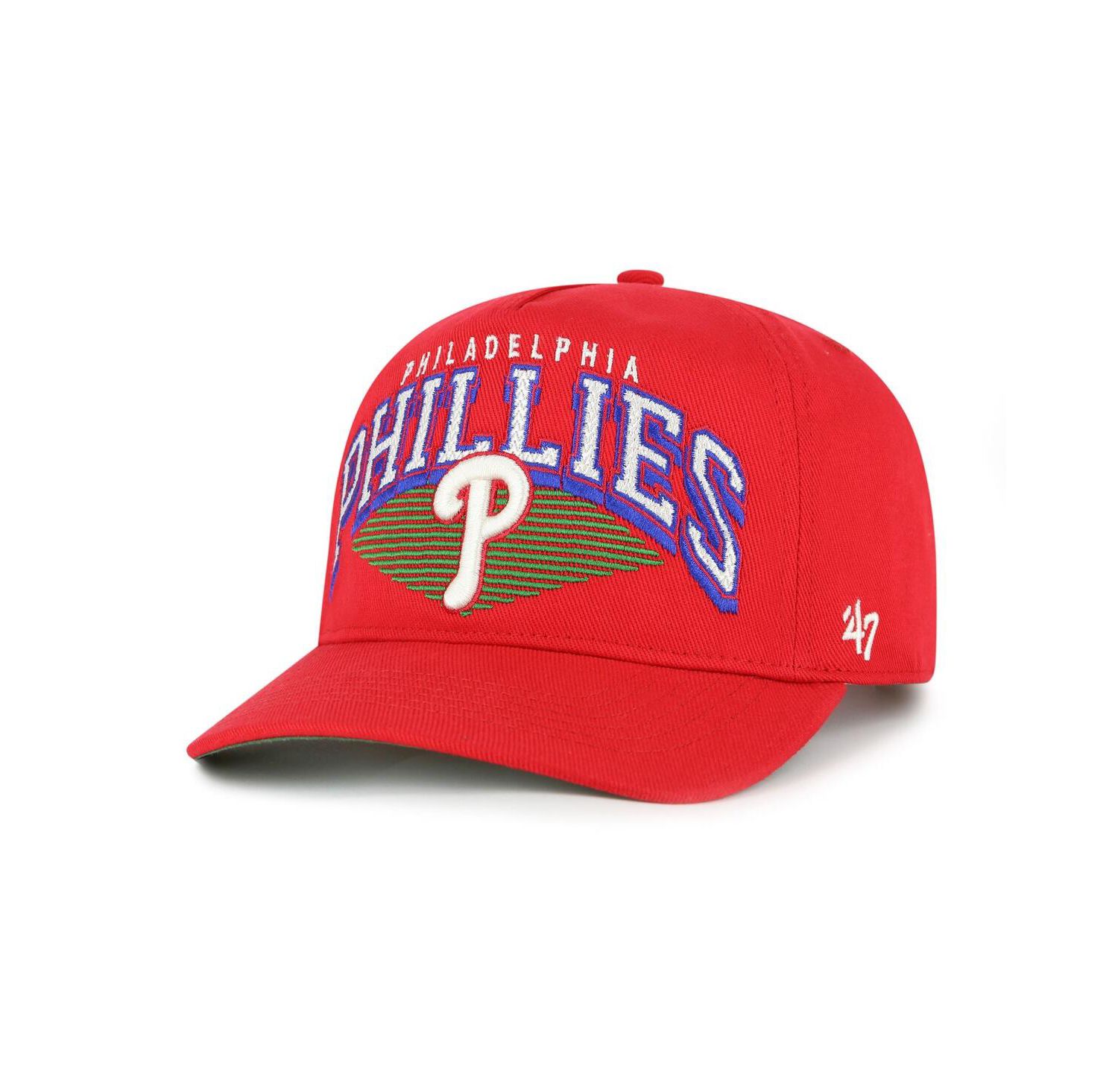 Men's Red Philadelphia Phillies Pomona Hitch Adjustable Hat