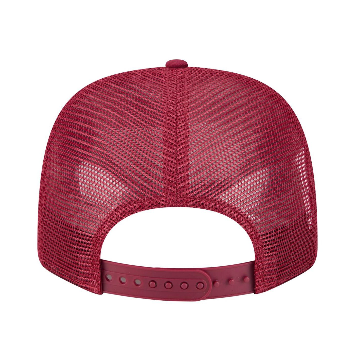 Мужская кепка New Era Garnet Florida State Seminoles Primary 9SEVENTY Trucker Stretch-Snap Hat — фото 4