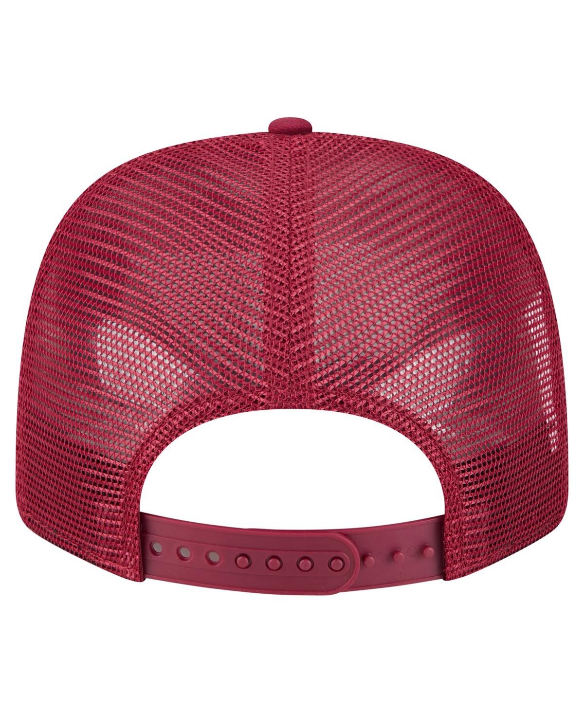 New Era Men's Garnet Florida State Seminoles Primary 9seventy Trucker Stretch-snap Hat