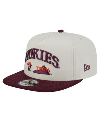 New Era - Men's White Virginia Tech Hokies Collegiate 9FIFTY A-Frame Snapback Hat