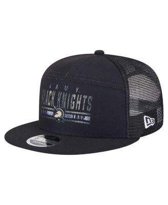 New Era - Men's Black Army Black Knights Split Panel 9FIFTY Snapback Trucker Hat