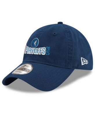 New Era - Men's Navy Minnesota Timberwolves 2025 NBA Playoffs 9TWENTY Adjustable Hat