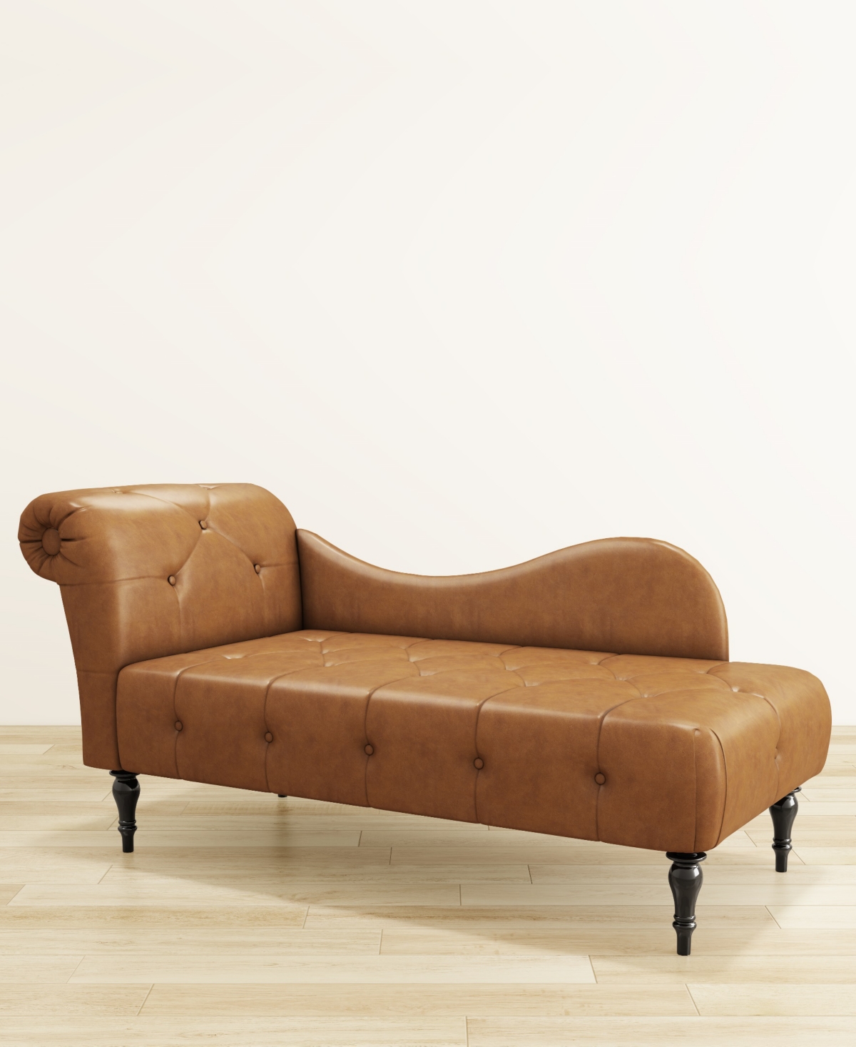 Gold Sparrow 32" Polyester Napa Diamond Tufted Chaise Lounge, Created For Macy's