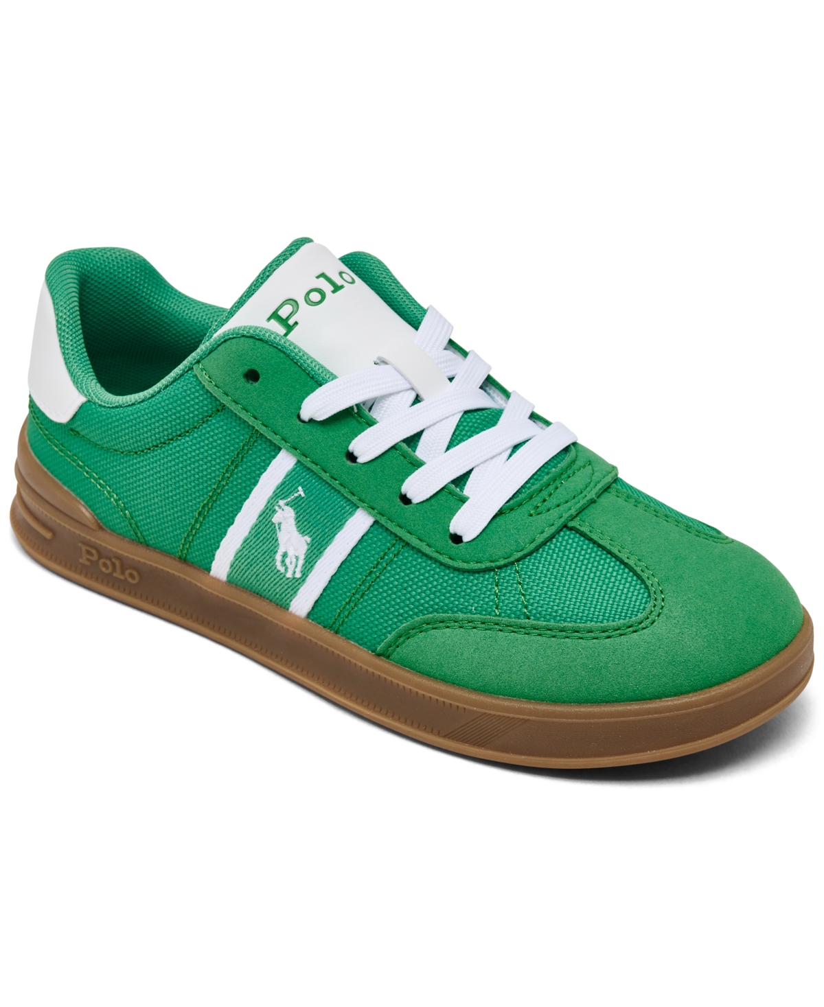 Polo Ralph Lauren Little Kids Heritage Court Iii T-toe Casual Sneakers From Finish Line