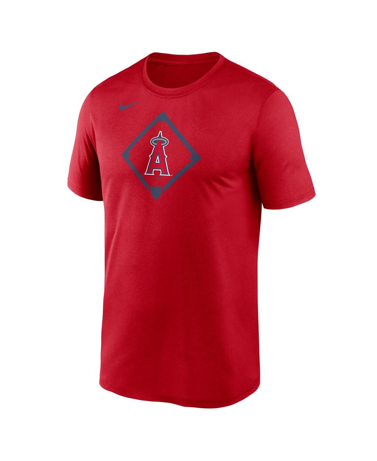 Nike Men's Red Los Angeles Angels Icon Legend Performance T-shirt In Red