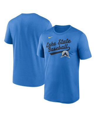 Nike - Men's&nbsp; Blue Minnesota Twins 2025 City Connect Team Phrase Script Legend Performance T-Shirt