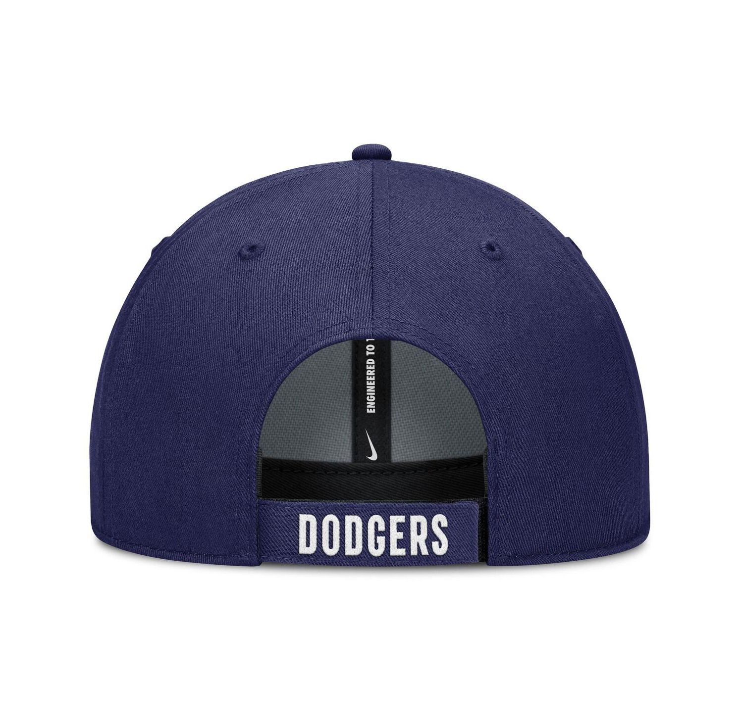 Men's White/Royal Los Angeles Dodgers Club Performance Adjustable Hat