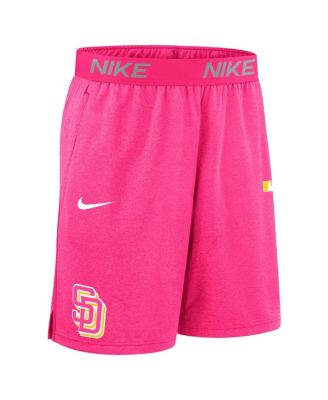 Men's Pink San Diego Padres Authentic Collection City Connect Performance Knit Shorts