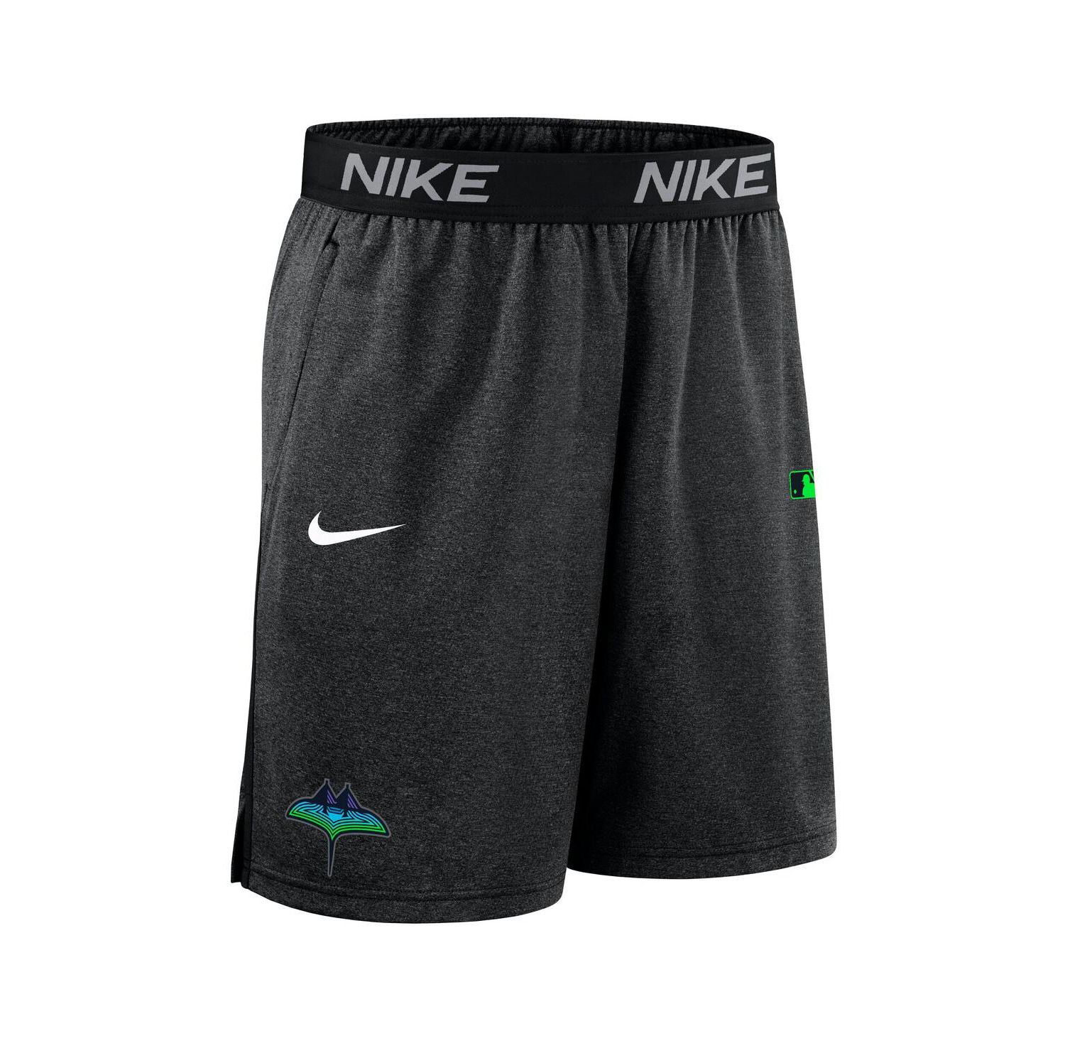 Men's Black Tampa Bay Rays Authentic Collection City Connect Performance Knit Shorts