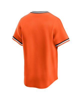 Men's Orange Baltimore Orioles Throwback Cooperstown Collection Limited Jersey