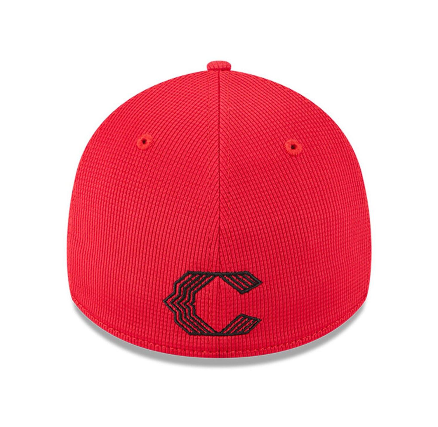 Men's Red Cincinnati Reds City Connect Batting Practice 39THIRTY Flex Hat
