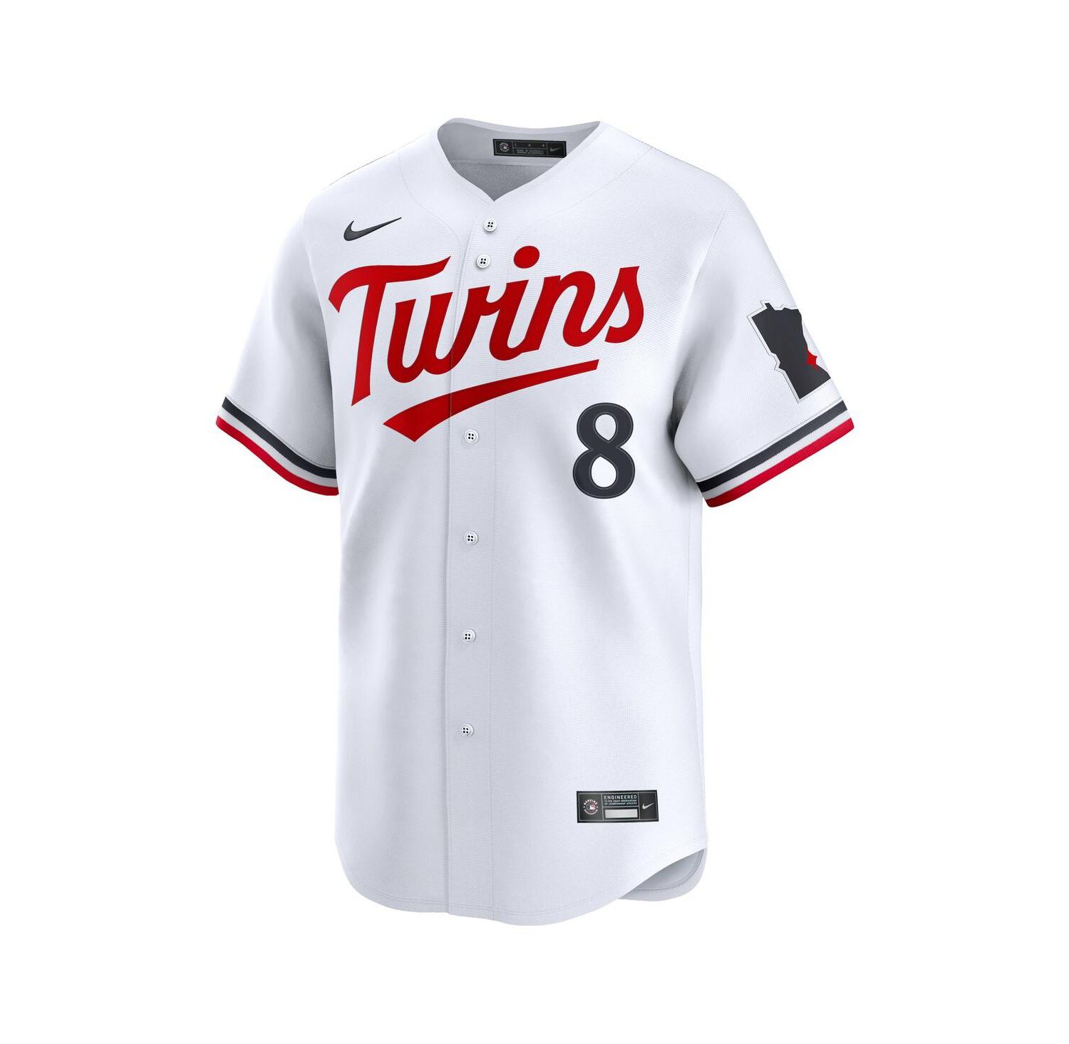 Men's Christian Vázquez White Minnesota Twins Home Limited Jersey