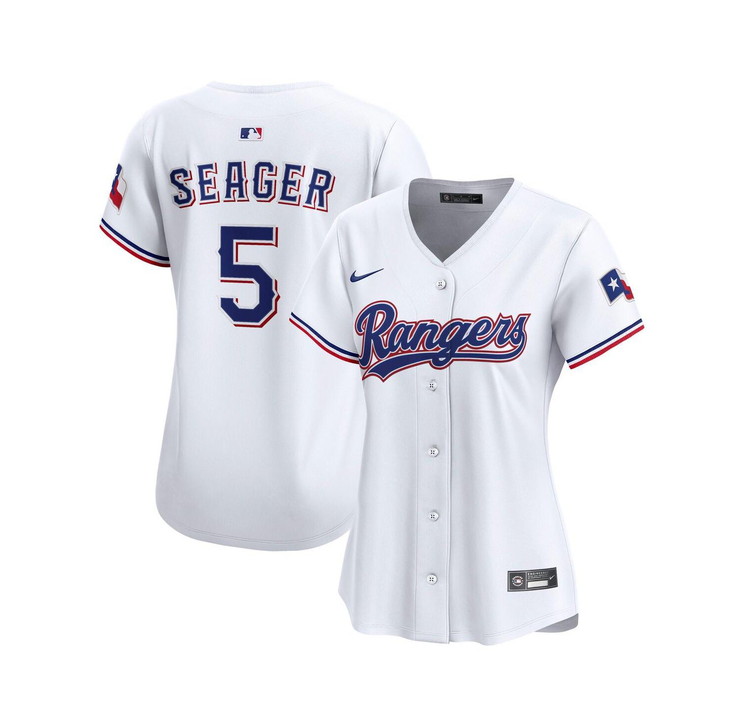 Women's Corey Seager White Texas Rangers Home Limited Jersey