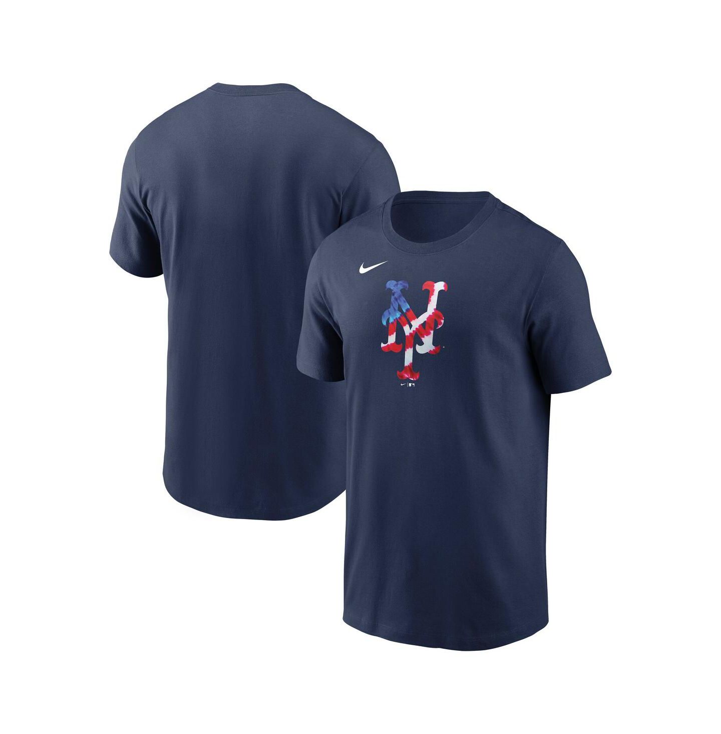 Мужская футболка Nike Navy New York Mets Americana — фото 1