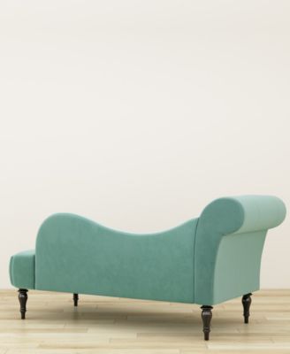 32" Polyester Napa Diamond Tufted Chaise Lounge, Created for Macy's