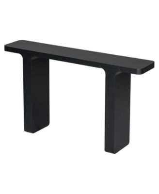 Elegant Acacia Veneer Entryway Table,Suitable For Entryway, Hallway, Living Room, Foyer, Corridor