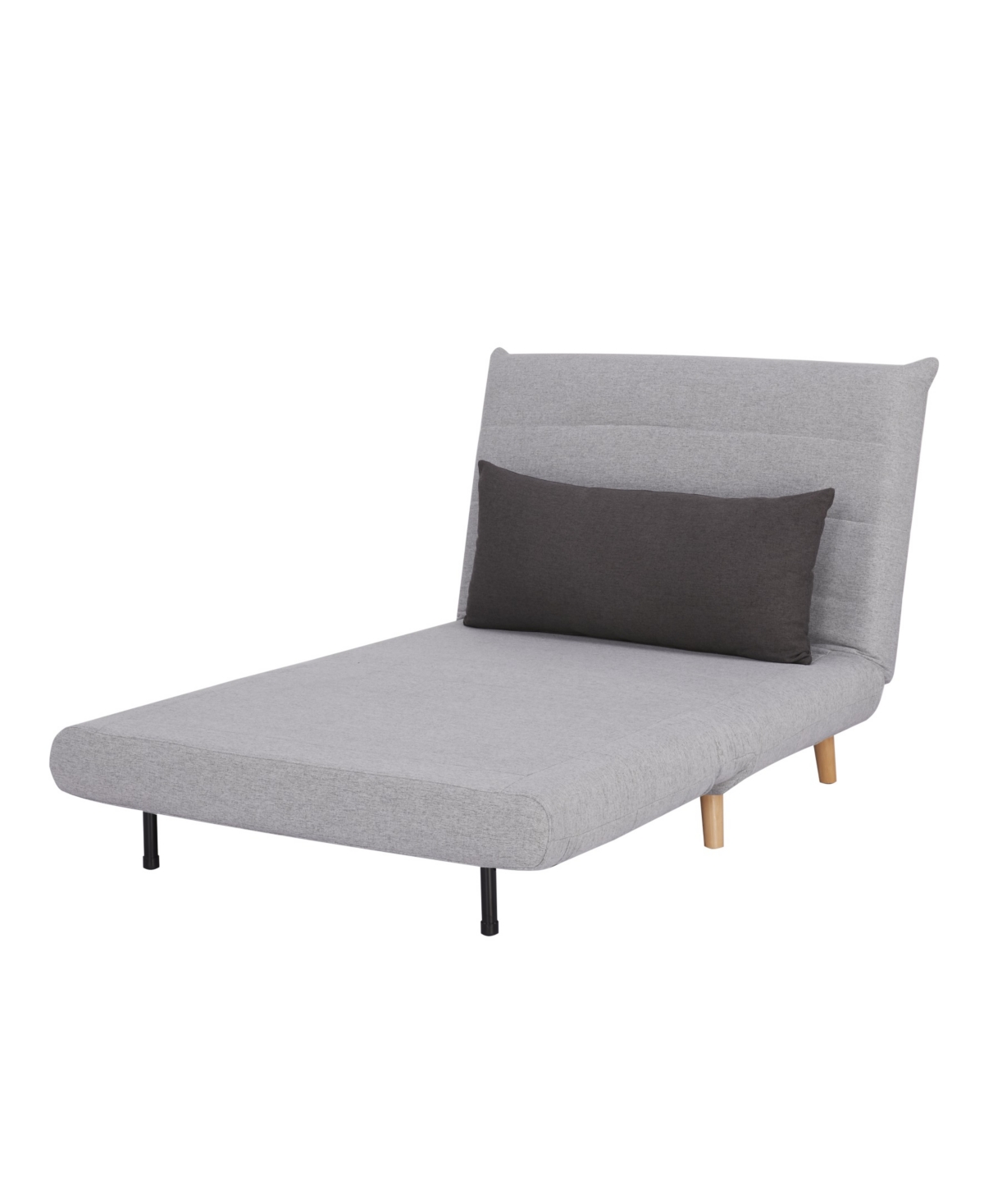 Gold Sparrow 40" Polyester Mia Convertible Chair Bed, Created For Macy's