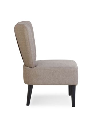 25.2" Polyester Cleo Accent Chair, Created for Macy's