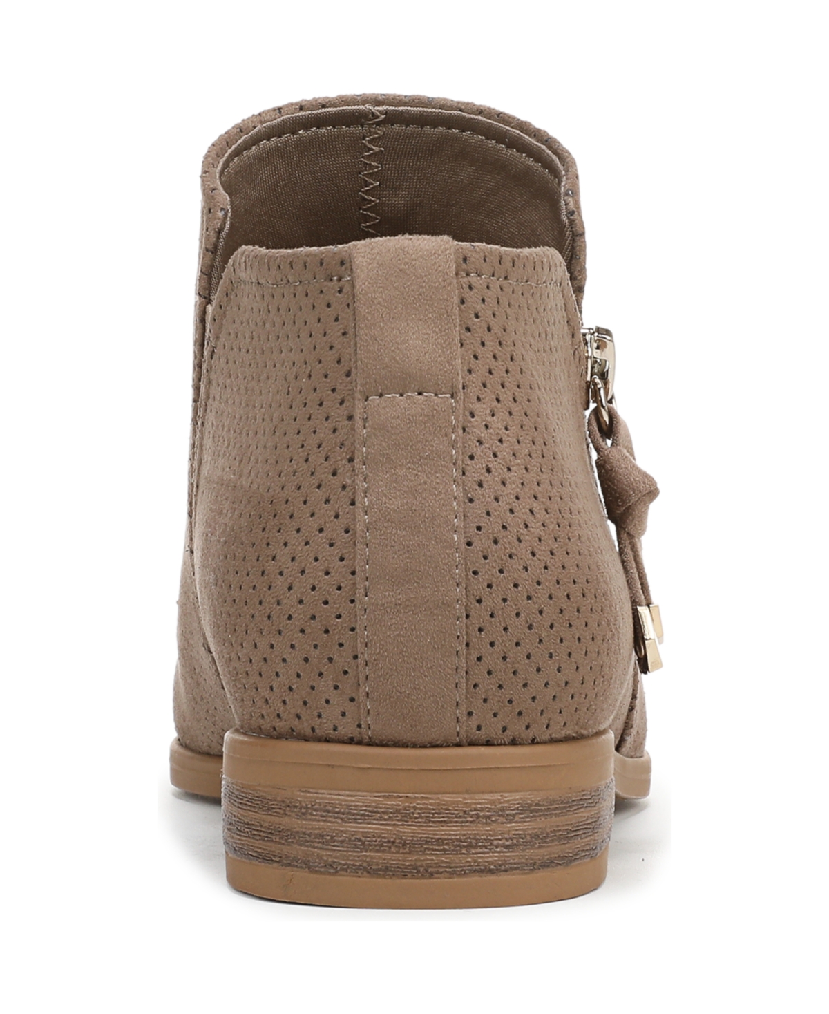 Dr. Scholl's Women's Reverie Block Heel Zip Short Boots In Neutral