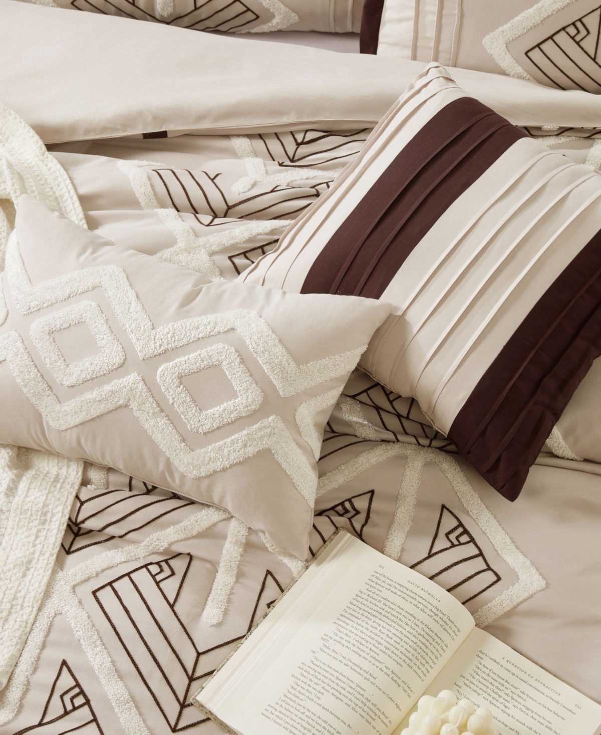 Stratford Park Oliver 7-piece Comforter Set, Queen