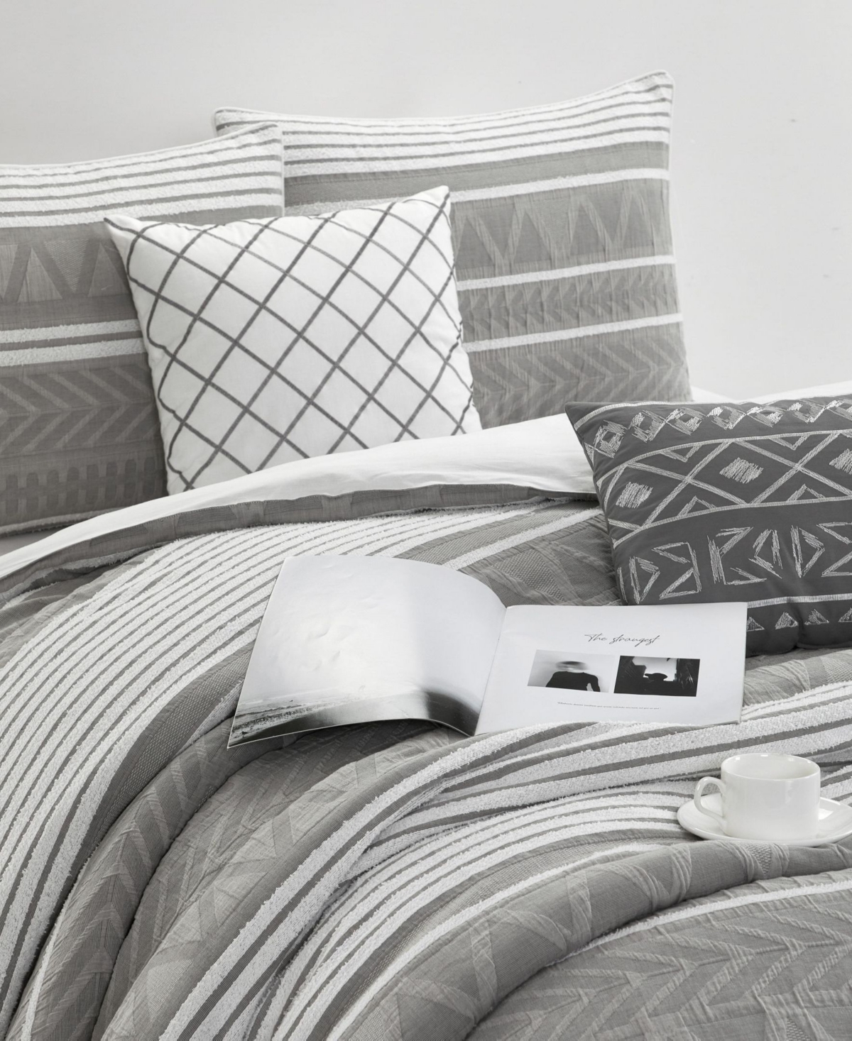 Stratford Park Cleluya Cotton Jacquard 6-pc. Comforter Set, California King