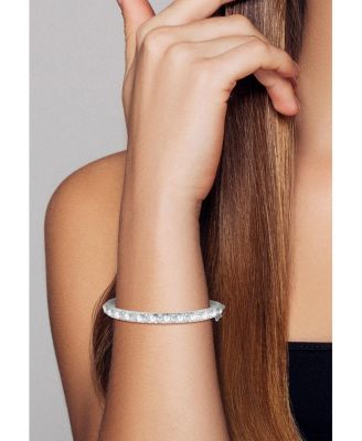 14K Gold Plated Sterling Silver Cultured Freshwater Pearl Bangle