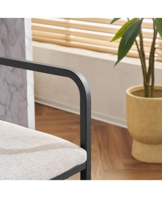 Modern Bar Stool with Arms, Set of 2