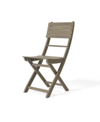 Streamdale Acacia Wood Folding Dining Chairs (Set of 2) for Outdoor Hosting