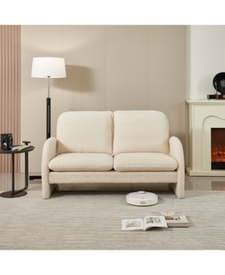 Lamb Fabric Loveseat Comfort, Style, and Versatility in One
