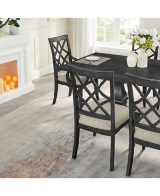 Streamdale Mid-Century Modern Upholstered Dining Chairs (Set of 2)