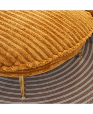 Streamdale Corduroy Sofa Fabric with Pillows, 65